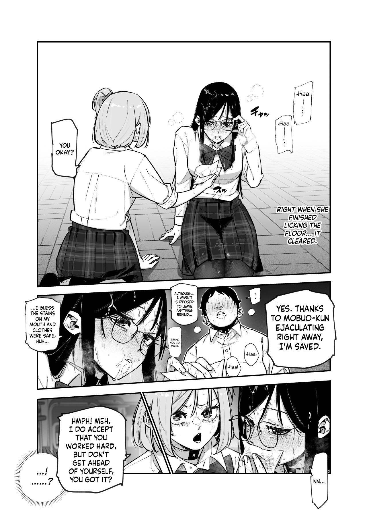 Hentai Manga Comic-We Have No Choice Because We're In A Death Game! EX 1st Period - Don't Act Disgusted, Got It!? Well, It's Not Like I'm Disgusted In The First Place-Read-16